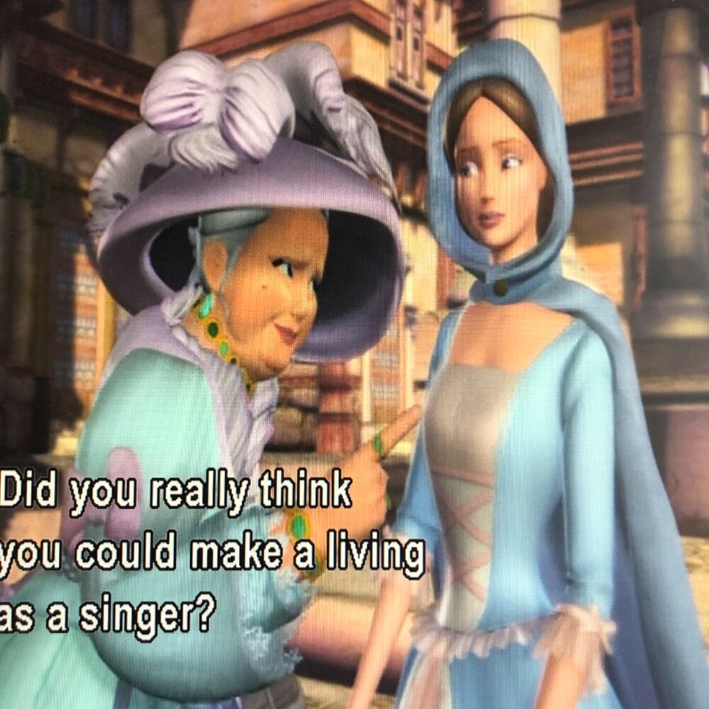 Barbie as The Princess and the Pauper DVD, 2004 Mattel English French Spanish - Picture 10 of 16